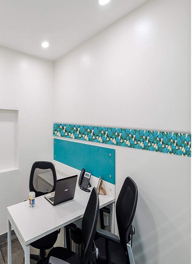 Decor Production PVC Vinyl Self Adhesive Oil Proof & Waterproof Walls Floor Tile Stickers (Wide 6 in, Length 48 Inches) - Image 4
